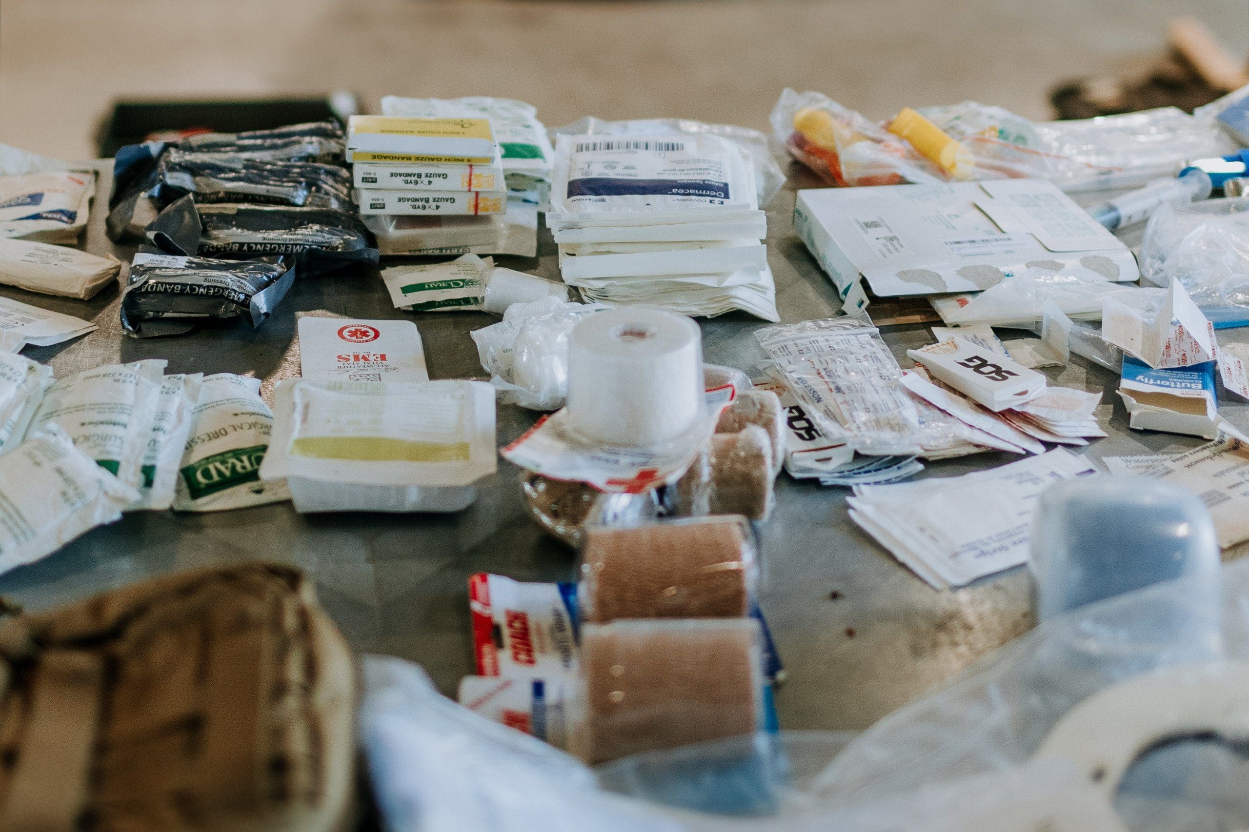 Organizing a First Aid and Medicine Kit - Smallish Home