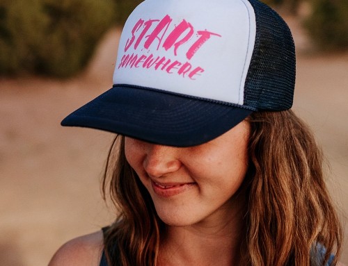 Start Somewhere Trucker Hat