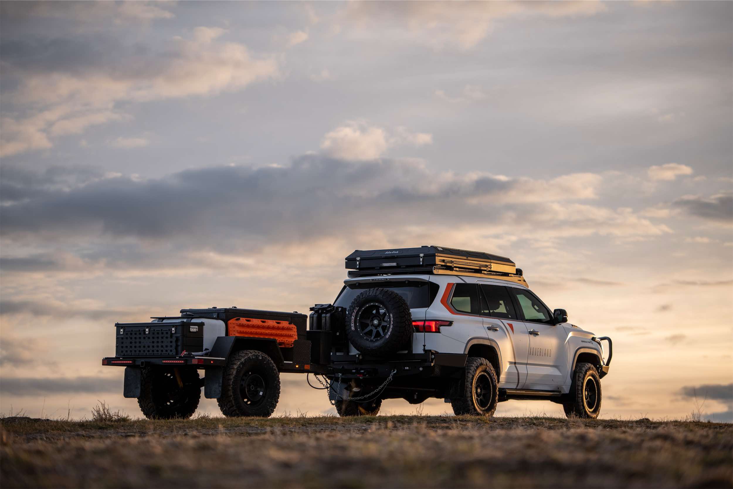 2023 toyota sequoia overland truck build expedition overland
